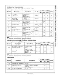 FSUSB104UMX Datasheet Page 5