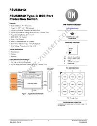 FSUSB242UCX-Z002 Datasheet Cover