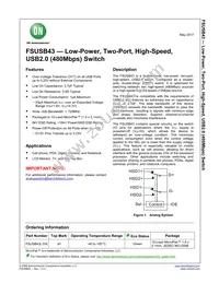 FSUSB43L10X-F131 Datasheet Page 2