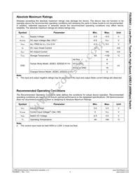 FSUSB43L10X-F131 Datasheet Page 4