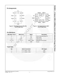 FSUSB45UMX Datasheet Page 3