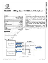 FSUSB63UMX Datasheet Cover