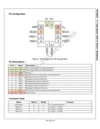 FSUSB63UMX Datasheet Page 2