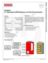FSUSB73UMX Datasheet Page 2