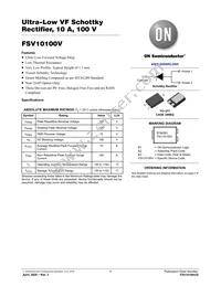 FSV10100V Datasheet Cover