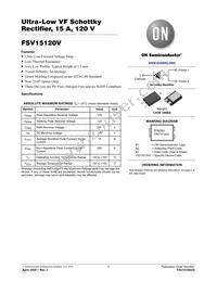 FSV15120V Datasheet Cover