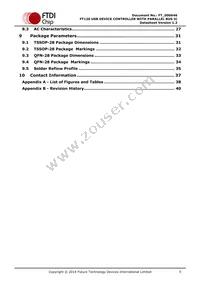 FT120T-U Datasheet Page 5