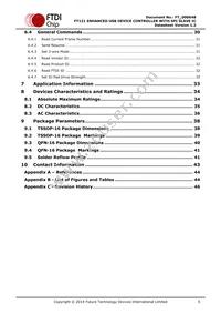 FT121Q-T Datasheet Page 5