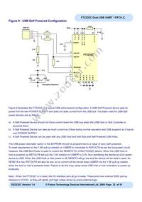 FT2232C-REEL Datasheet Page 22