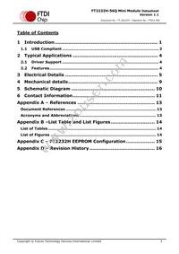 FT2232H-56Q MINI MDL Datasheet Page 4