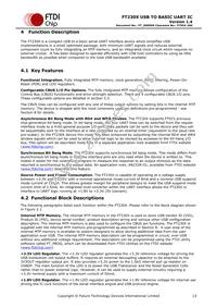 FT230XQ-T Datasheet Page 13