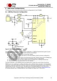 FT232BM-REEL Datasheet Page 14
