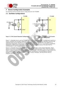 FT232BM-REEL Datasheet Page 19