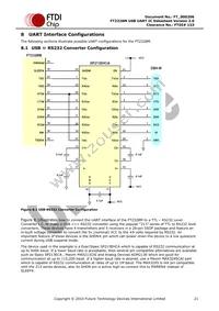 FT232BM-REEL Datasheet Page 21