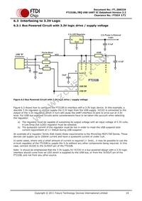 FT232BQ-REEL Datasheet Page 19