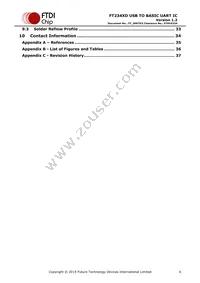 FT234XD-T Datasheet Page 6