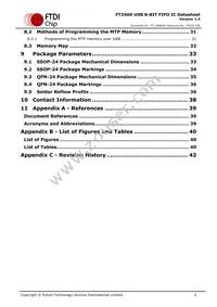 FT240XS-R Datasheet Page 6