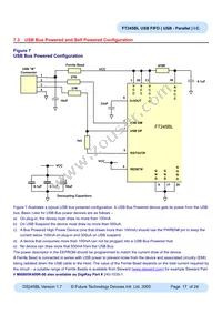 FT245BL-TRAY Datasheet Page 17