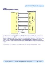 FT245BL-TRAY Datasheet Page 22