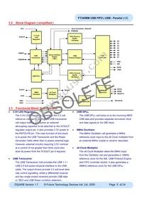 FT245BM Datasheet Page 5