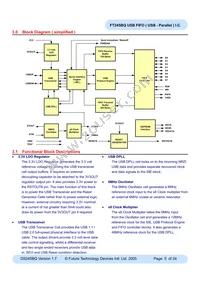 FT245BQ-REEL Datasheet Page 5