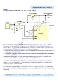 FT245BQ-REEL Datasheet Page 19