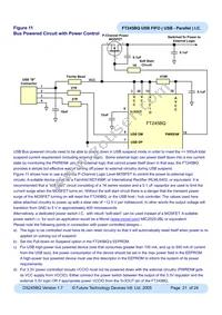 FT245BQ-REEL Datasheet Page 21