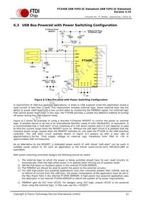 FT245RQ-TRAY Datasheet Page 21