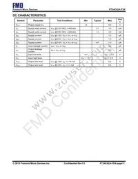 FT24C02A-FPR-T Datasheet Page 11