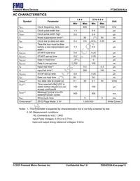 FT24C02A-KTR-T Datasheet Page 11