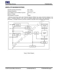 FT24C04A-KDR-B Datasheet Page 3