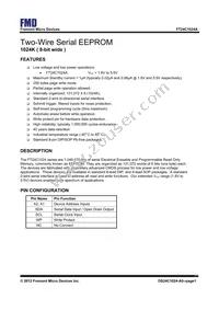 FT24C1024A-USR-T Datasheet Cover