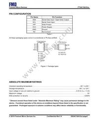 FT24C16A-ENR-T Datasheet Page 2