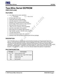 FT24C256A-ETR-T Datasheet Cover
