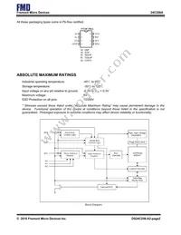 FT24C256A-ETR-T Datasheet Page 2