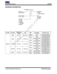FT24C256A-ETR-T Datasheet Page 11