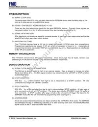 FT24C64A-ENR-T Datasheet Page 3