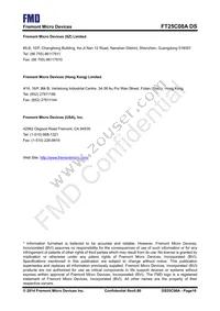 FT25C08A-UTR-B Datasheet Page 16