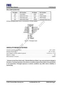 FT25C32A-UTR-B Datasheet Page 2