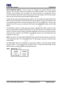 FT25C64A-UTR-B Datasheet Page 7