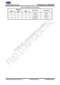 FT25H04S-RT Datasheet Page 9