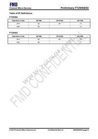 FT25H04S-RT Datasheet Page 12