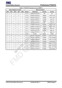 FT25H16T-RB Datasheet Page 11