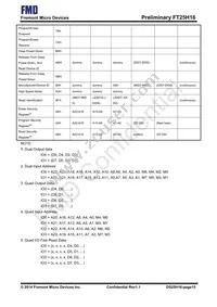 FT25H16T-RB Datasheet Page 15