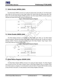 FT25L04S-RT Datasheet Page 13