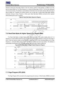 FT25L04S-RT Datasheet Page 15