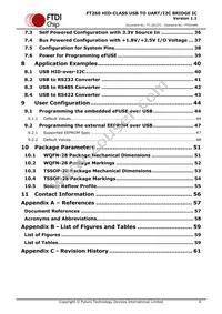 FT260Q-R Datasheet Page 6