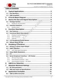 FT311D-32Q1C-T Datasheet Page 4