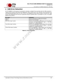 FT311D-32Q1C-T Datasheet Page 18