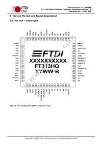 FT313HQ-T Datasheet Page 7